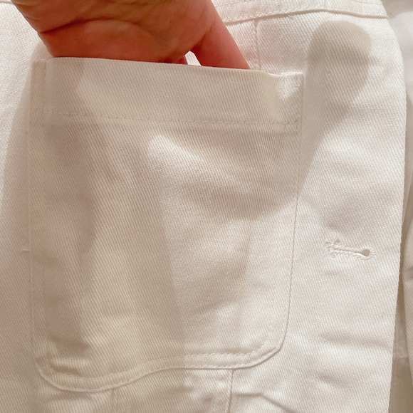 Full length buttons down denim half top - Picture 9 of 9